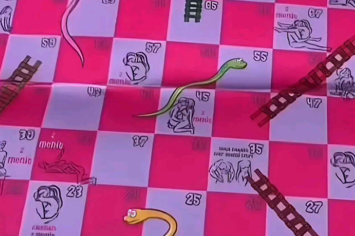 Viral di TikTok! Begini Cara Bermain Ular Tangga Pink yang Ternyata untuk Pasutri