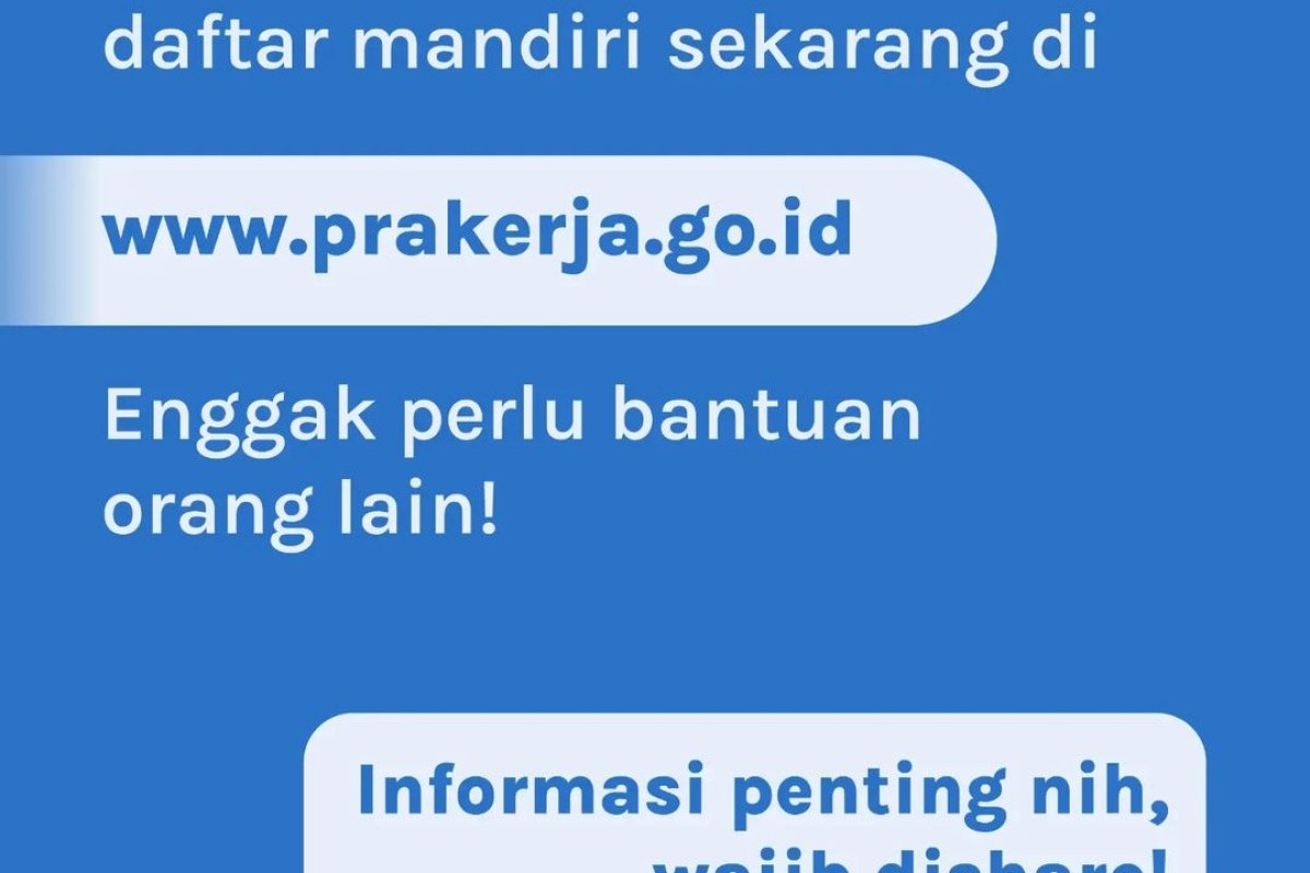 Daftarkan Diri Anda Pada Prakerja Gelombang 48! Berikut Jadwal dan Link Daftar Prakerja Gelombang Selanjutnya