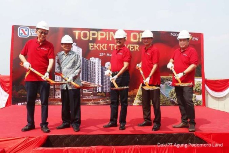 Topping Off, Podomoro Golf View Siap Hadirkan Apartemen Mewah di Selatan Jakarta