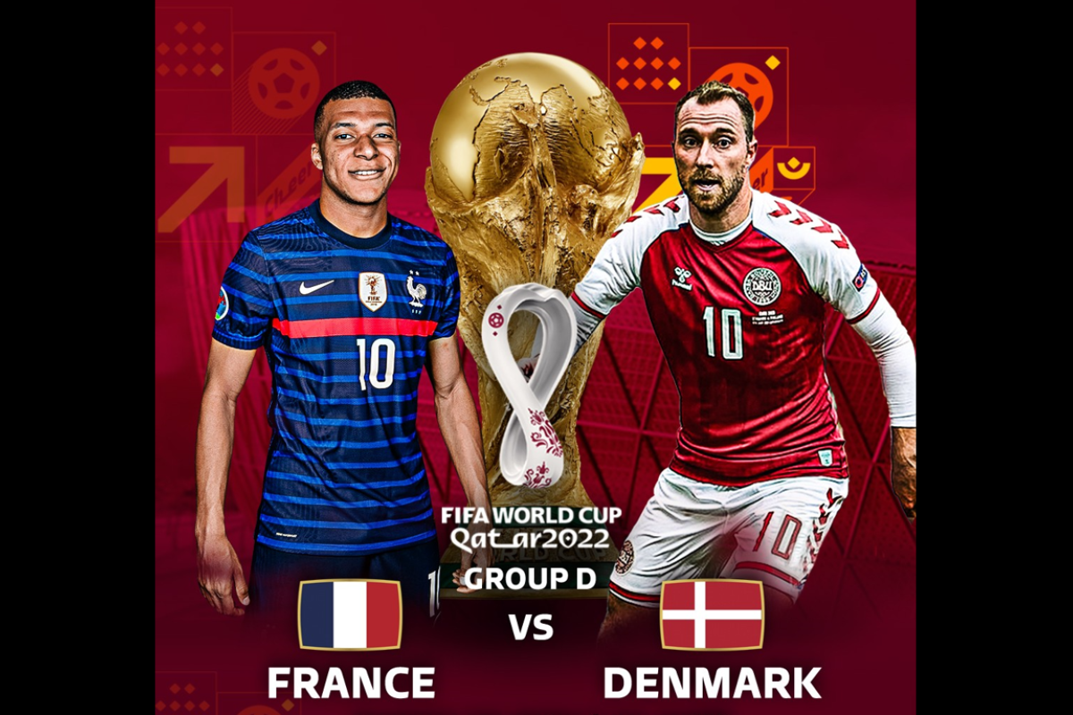 Link Streaming Prancis vs Denmark dan Kode Biss Key Piala Dunia 2022 Malam ini, Sabtu 26 November 2022 di SCTV