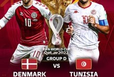 SEDANG BERLANGSUNG! Live Streaming Piala Dunia 2022 Denmark vs Tunisia, Saksikan Gratis di SCTV
